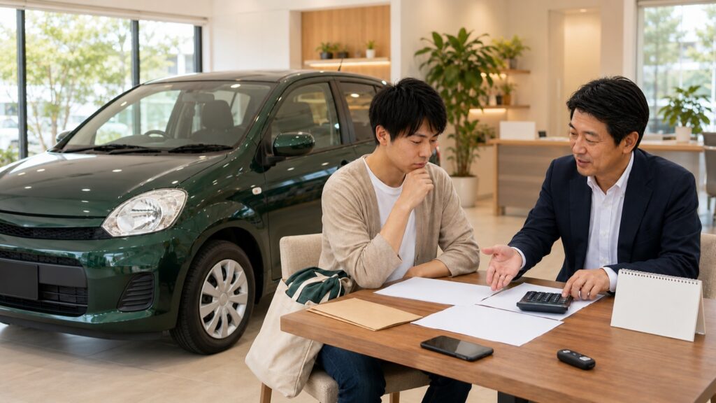 信用情報が心配で車を買えないを確認する車選びのイメージ