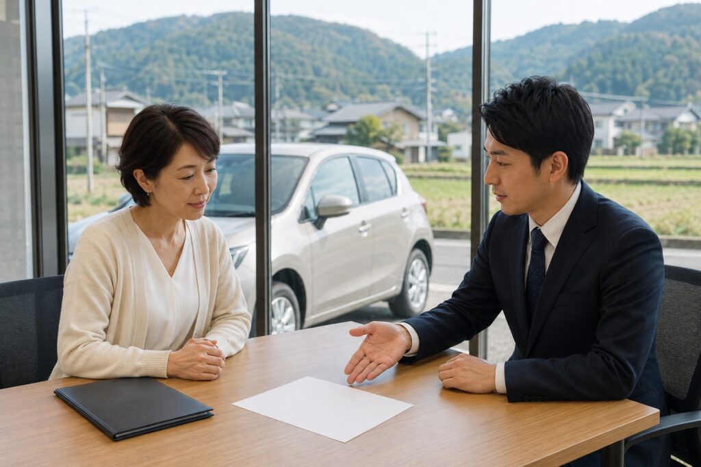 頭金なしの車購入なら安心を確認する車選びのイメージ