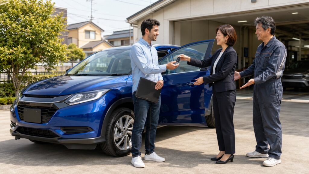 自社ローンは即日なら納車も早いを確認する車選びのイメージ