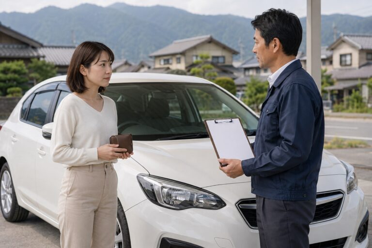 アルバイトでも車を買えるを確認する車選びのイメージ
