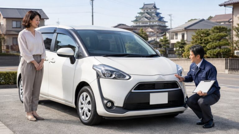 勤続が短く通勤車が必要を確認する車選びのイメージ