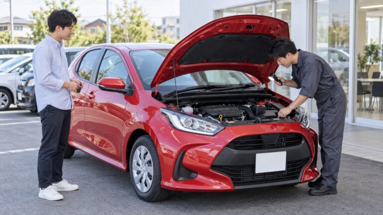 車を乗り換える時期で迷うを確認する車選びのイメージ