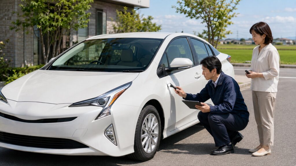 プリウスは燃費だけで選んでよいを確認する車選びのイメージ
