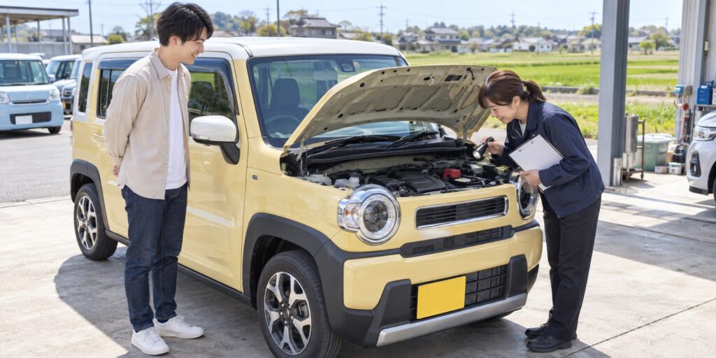 ハスラーの中古車は暮らしに合うを確認する車選びのイメージ